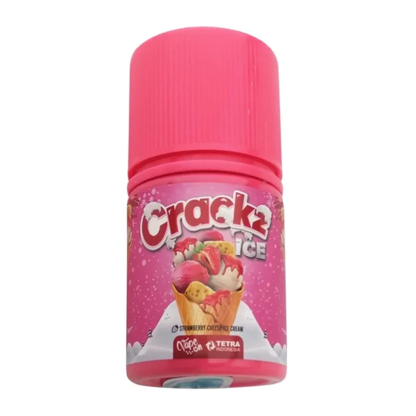 CRACKZ ICE V1-STRAWBERRY CHEESE ICE CREAM