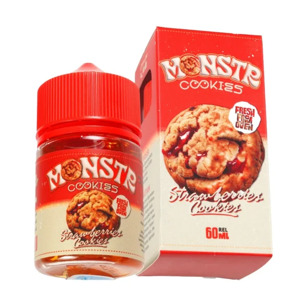 MONSTR COOKIES – STRAWBERRIES COOKIES