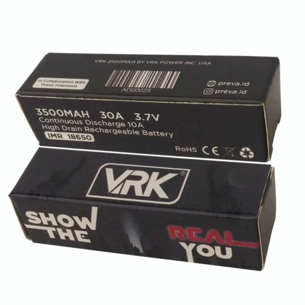 VRK BATTERY 3500MAH 30A 18650 – SHOW YOU
