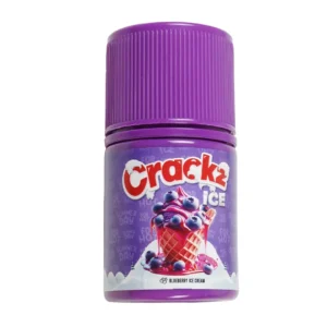 CRACKZ ICE – BLUEBERRY ICE CREAM 60ML