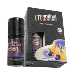 CREAMINAL PF – BLUEBERRY PUDDING 30ML – 12MG