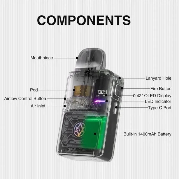 LOSTVAPE THELEMA ELITE 40 ART POD KIT - Image 3