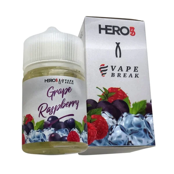 HERO 57 – GRAPE RASPBERRY WITH ICE 60ML – 3MG