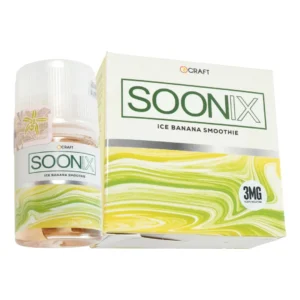 SOONIX – ICE BANANA SMOOTHIE 60ML – 3MG