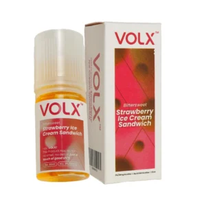 VOLX BITTERSWEET – STRAW ICE CREAM 30ML – 30MG