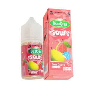 BUAQITA SOURS SALT – SOUR GUAVA 30ML – 30MG