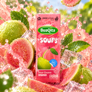 BUAQITA SOURS SALT – SOUR GUAVA 30ML – 30MG
