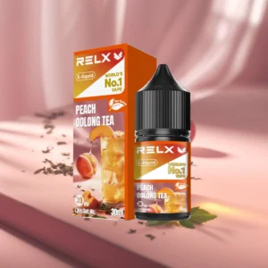 RELX E-LIQUID – PEACH OOLONG TEA 30ML – 30MG