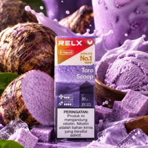 RELX E-LIQUID – TARO SCOOP 30ML – 30MG