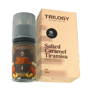 SECRET TIRAMISU SALT – SALTED CARAMEL TIRAMISU 30ML