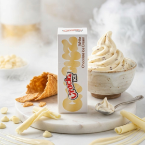 CRACKZ ICE - WHITE CHOCOLATE ICE CREAM