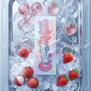 CRACKZ ICE - LYCHEE STRAWBERRY