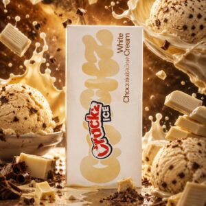 CRACKZ ICE - WHITE CHOCOLATE ICE CREAM 60ML